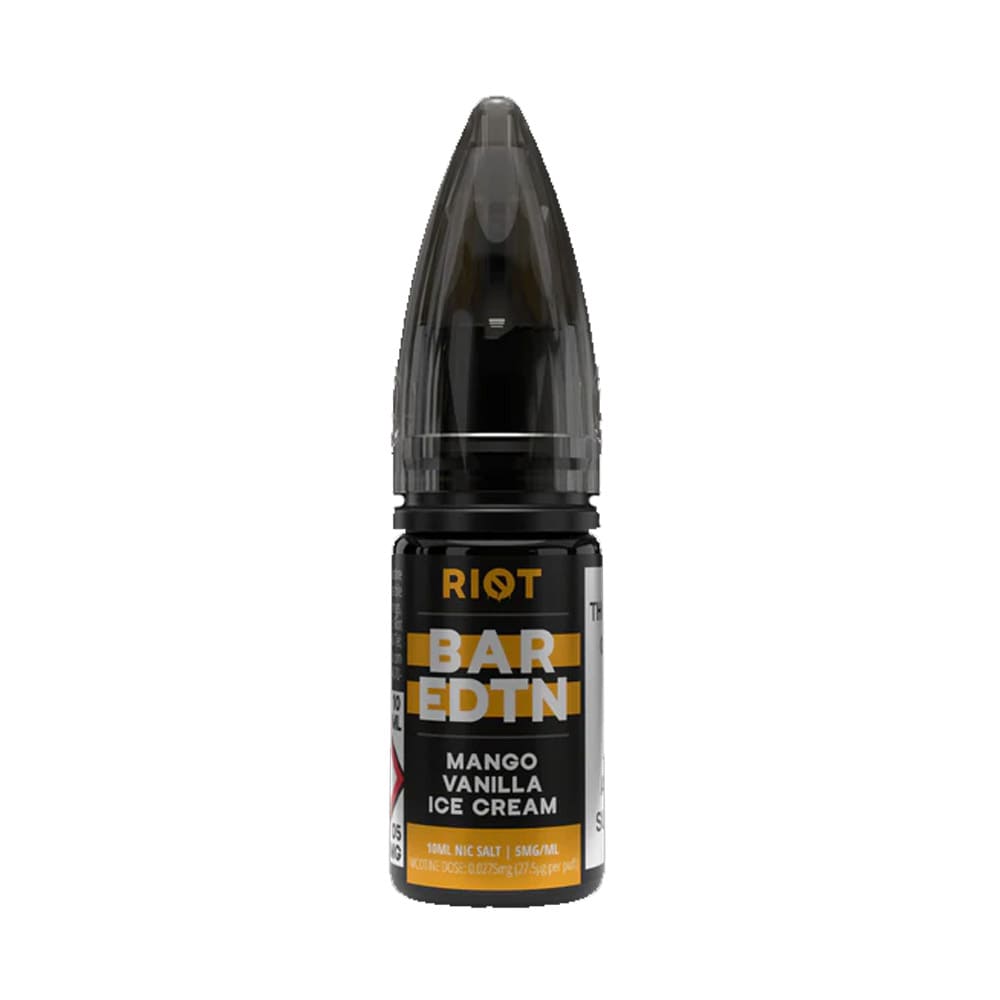 Mango Vanilla Riot Squad BAR EDTN 10ml Nic Salt E Liquid