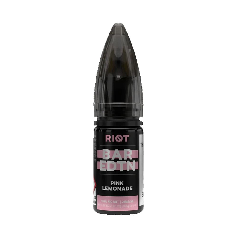 Pink Lemonade Riot Squad BAR EDTN 10ml Nic Salt E Liquid