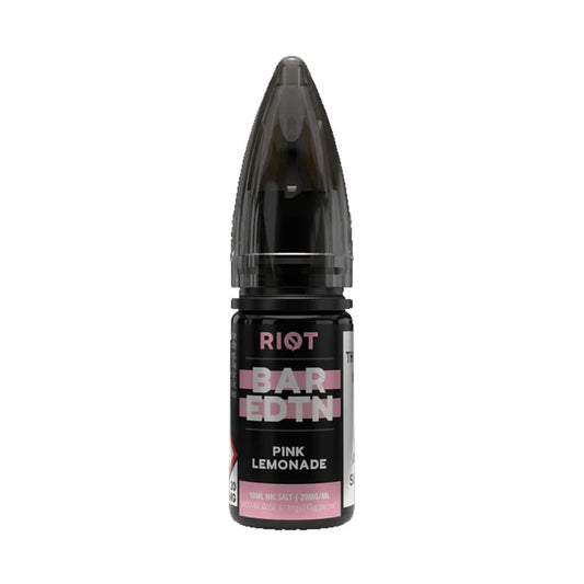 Pink Lemonade Riot Squad BAR EDTN 10ml Nic Salt E Liquid