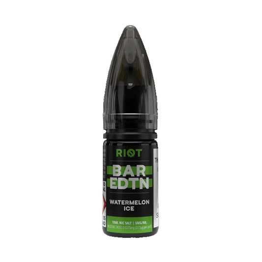 Watermelon Ice Riot Squad BAR EDTN 10ml Nic Salt E Liquid
