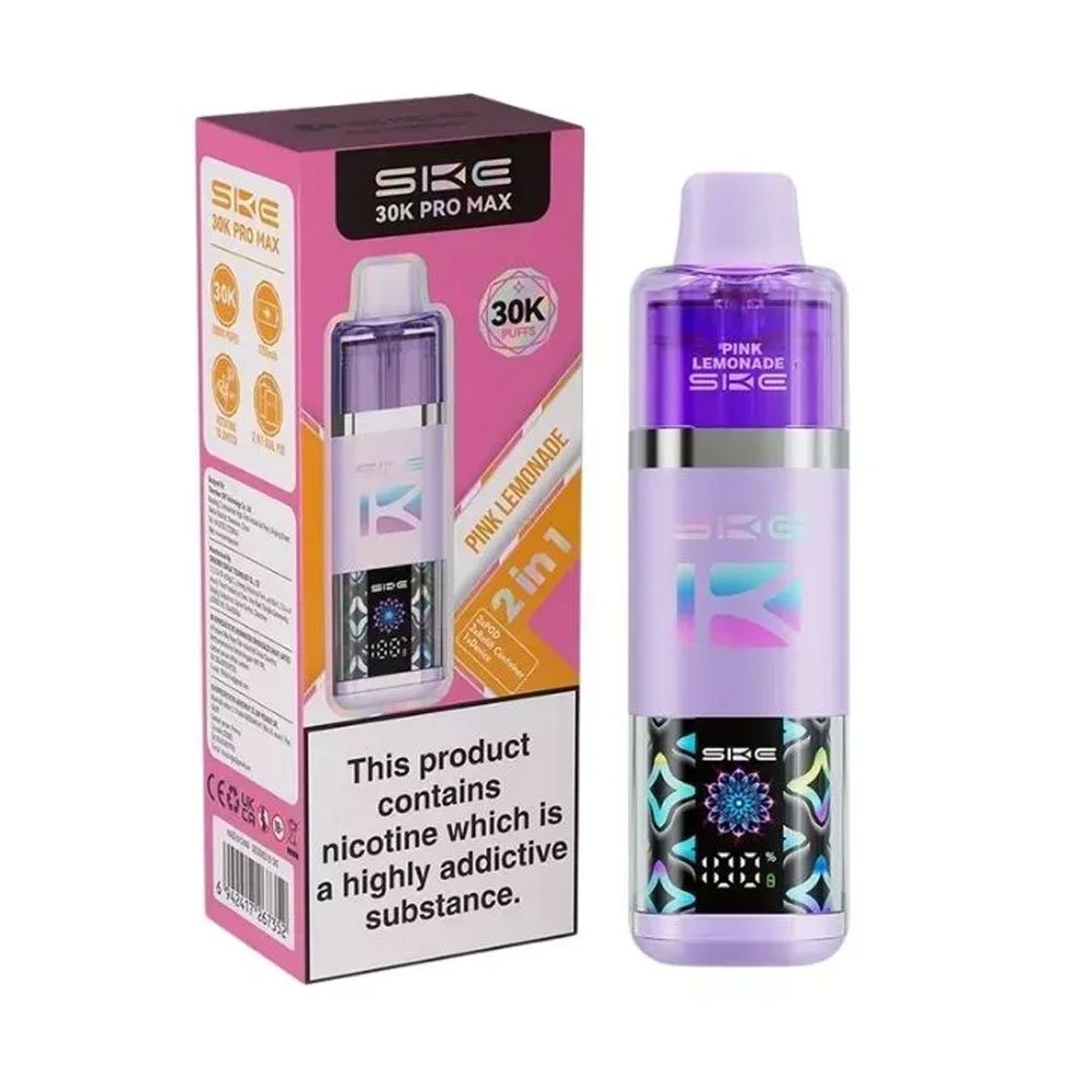 SKE 30K Pro Max 2 in 1 Prefilled Pod Kit - Pink Lemonade