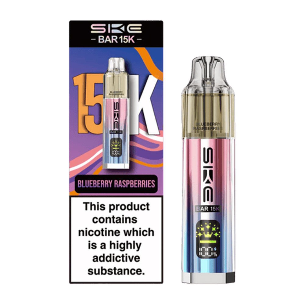 SKE Bar 15K Prefilled Pod Kit - Blueberry Raspberries