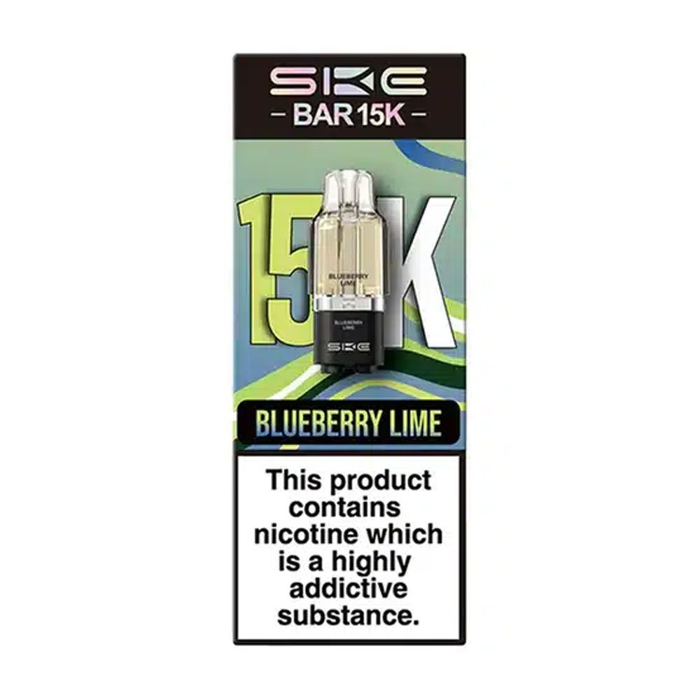 SKE Bar 15K Prefilled Pods - Blueberry Lime