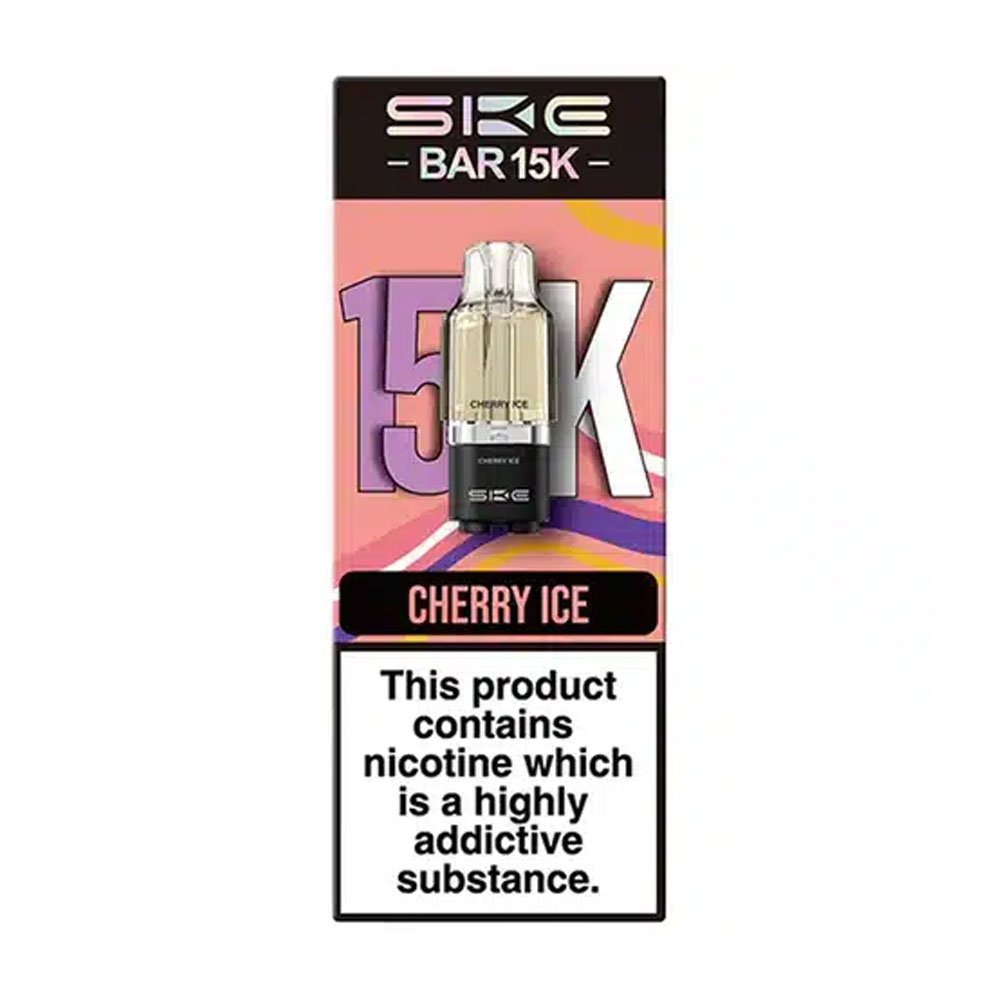 SKE Bar 15K Prefilled Pods - Cherry Ice