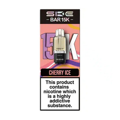 SKE Bar 15K Prefilled Pods - Cherry Ice