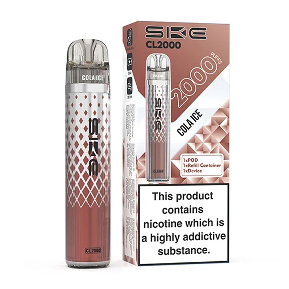 SKE CL2000 Prefilled Pod Kit - Cola Ice