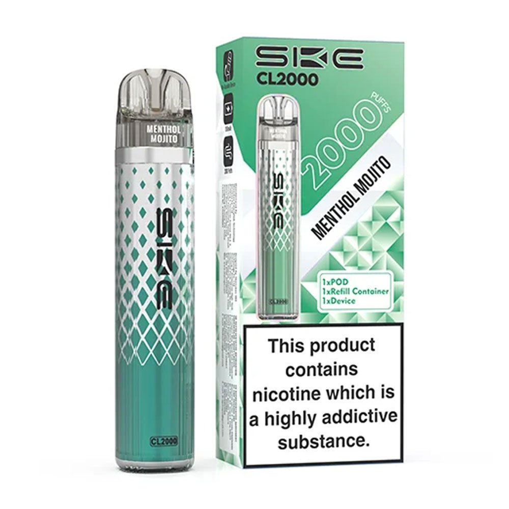 SKE CL2000 Prefilled Pod Kit - Menthol Mojito