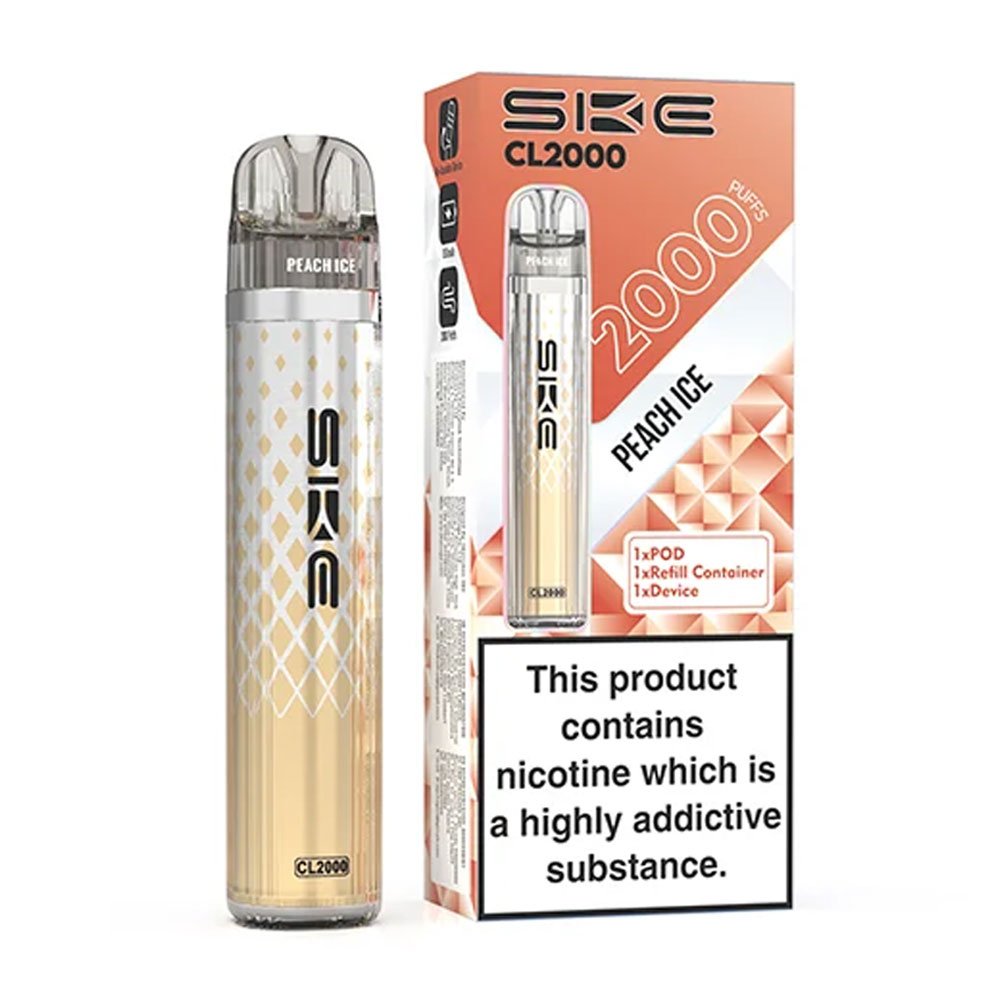 SKE CL2000 Prefilled Pod Kit - Peach Ice