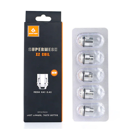Geekvape SuperMesh X1 and X2 Coils (Pack of 5)