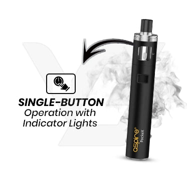 Single-Button Operation with Indicator Lights