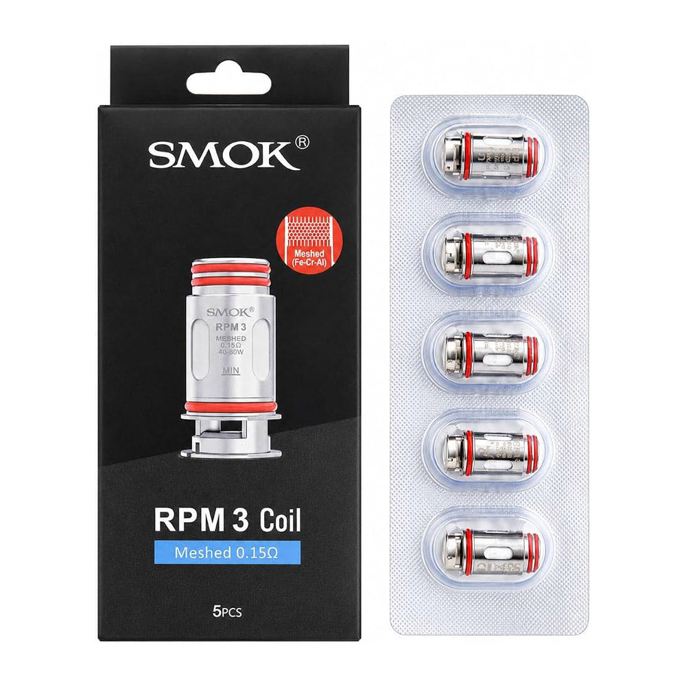 Smok RPM 3 Replacement Coils (Pack of 5)