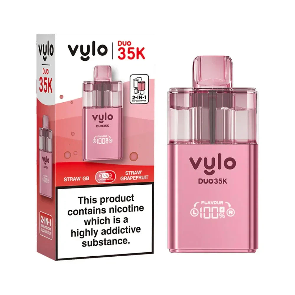 VYLO Duo 35K 2-in-1 Pod Vape Kit - Straw GB / Straw Grapefruit