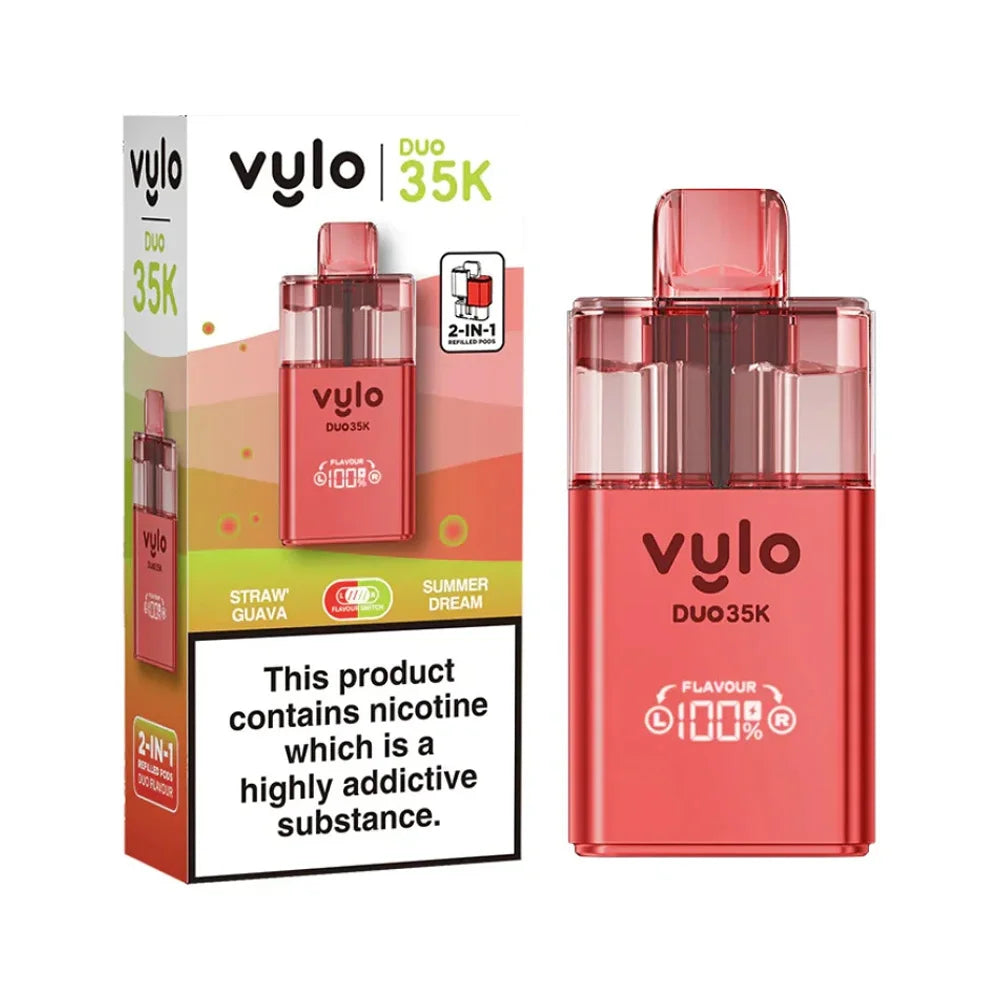 VYLO Duo 35K 2-in-1 Pod Vape Kit - Straw Guava / Summer Dream