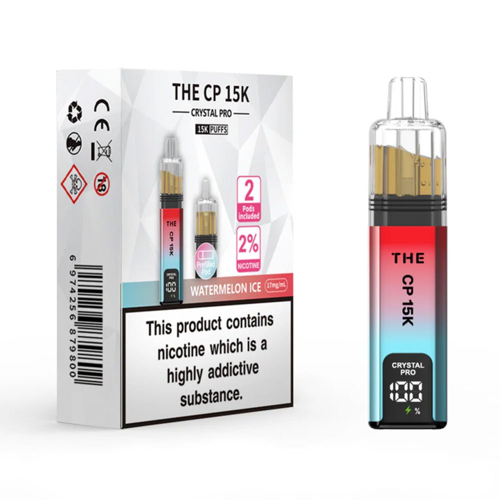 The Crystal Pro CP 15K Prefilled Pod Kit - Watermelon Ice