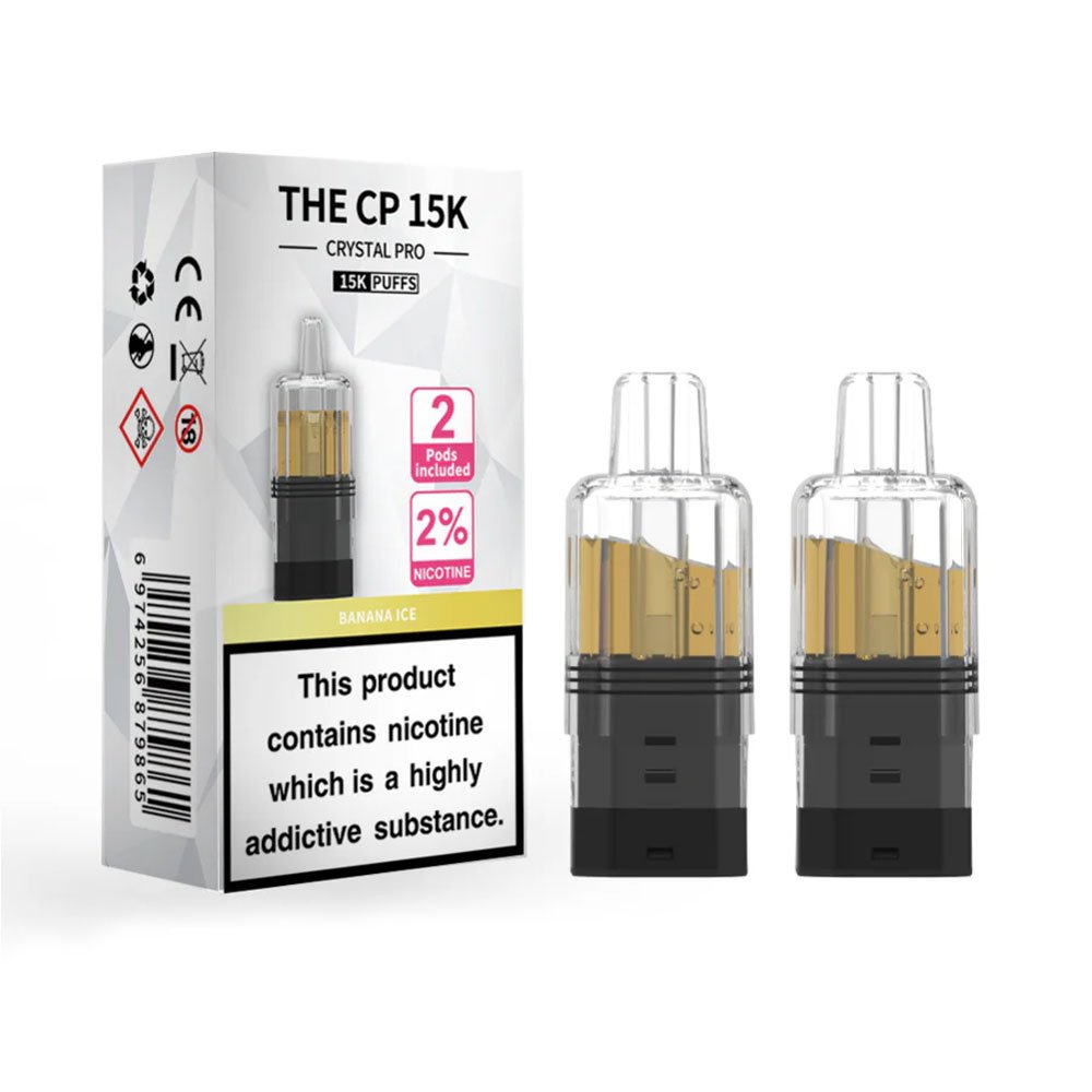 The Crystal Pro CP 15K Prefilled Pods - Banana Ice