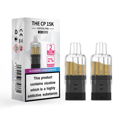 The Crystal Pro CP 15K Prefilled Pods - Blueberry Pomegranate