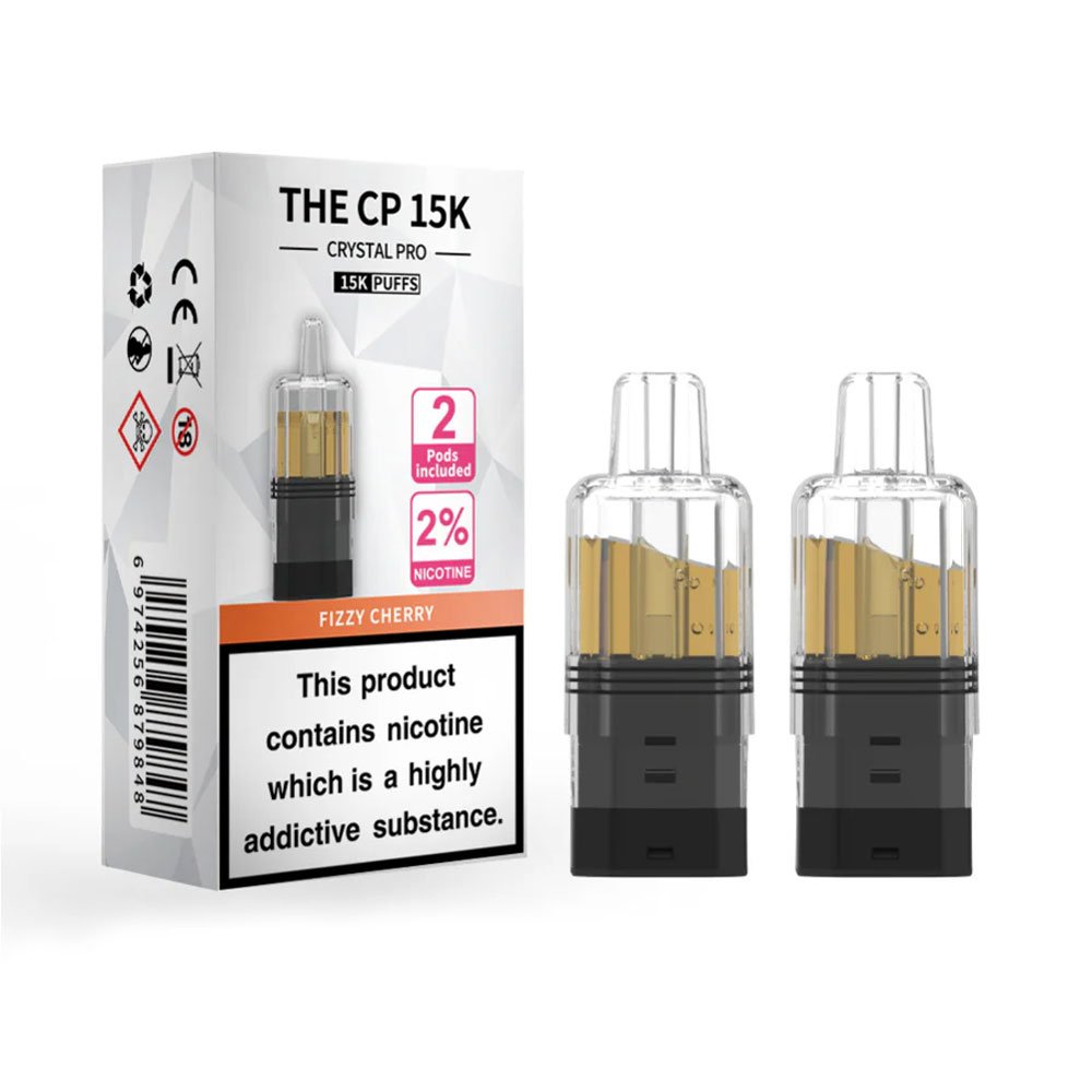 The Crystal Pro CP 15K Prefilled Pods - Fizzy Cherry