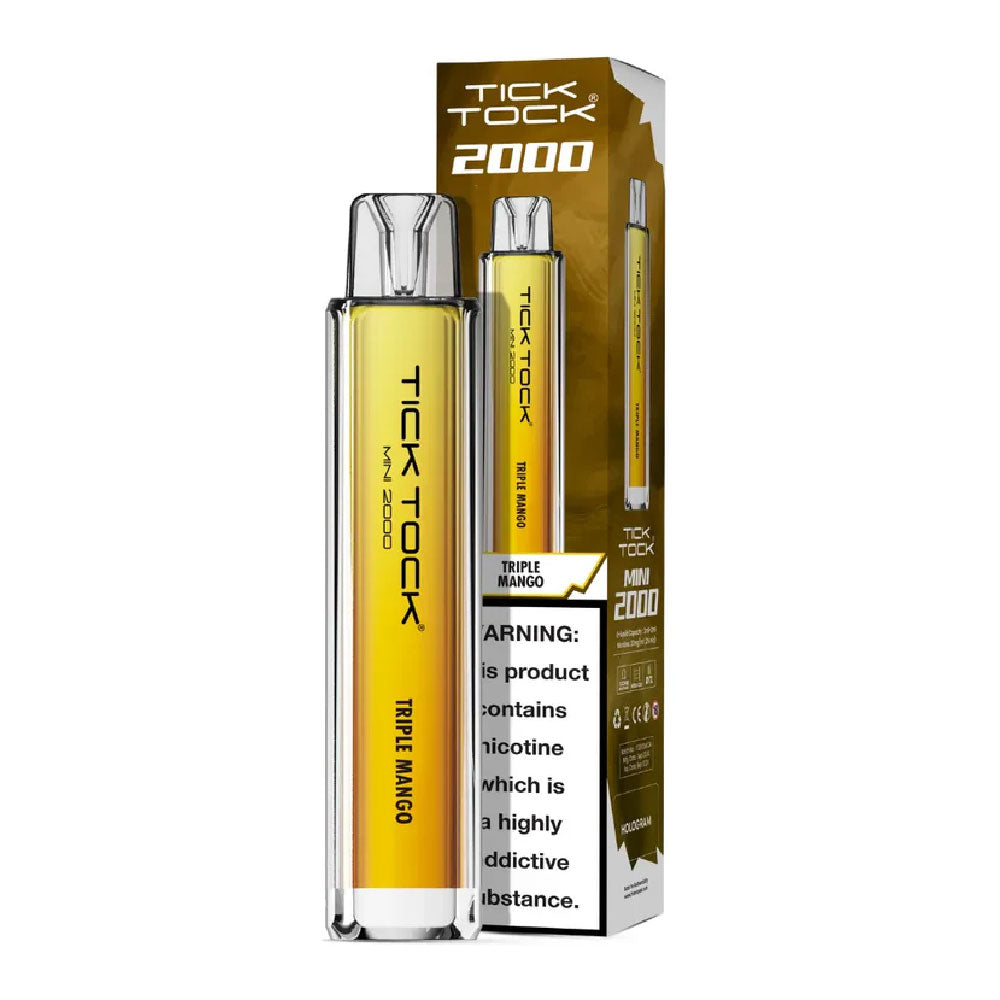 Tick Tock Mini 2000 Disposable Vape Kit