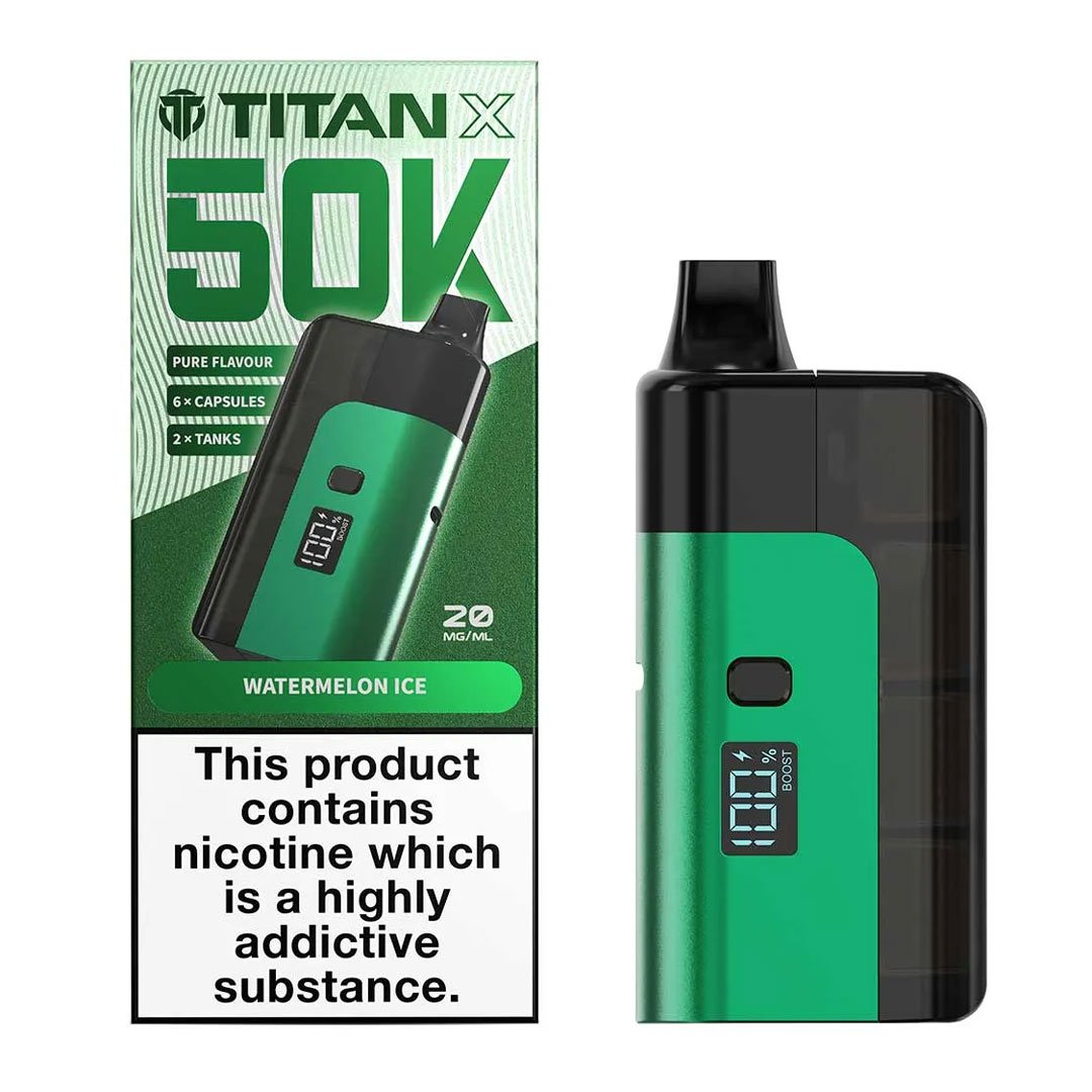 Titan X 50K Prefilled Pod Kit - Watermelon Ice
