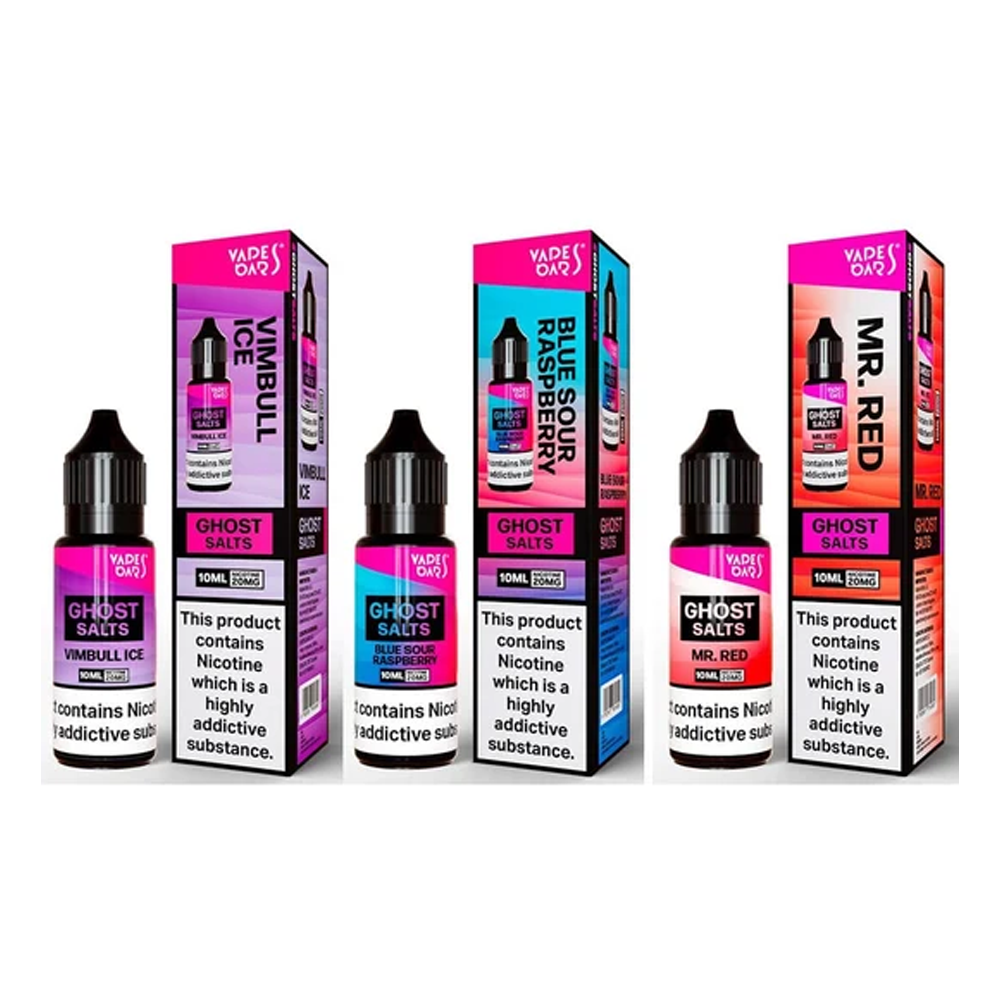 Vapes Bars Ghost Salt 10ml Nic Salt E Liquid