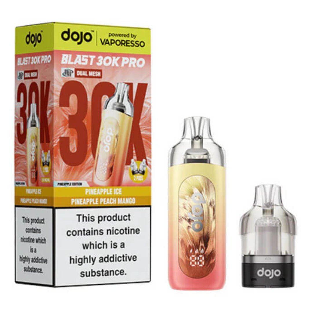 Vaporesso Dojo Blast 30K Pro Prefilled Pod Kit - Pineapple Ice / Pineapple Peach Mango