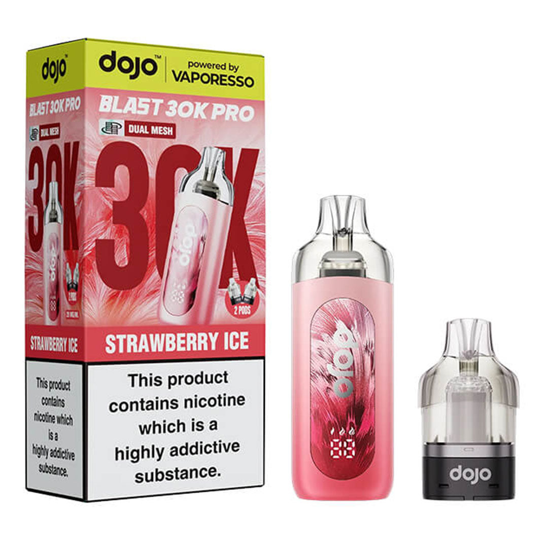 Vaporesso Dojo Blast 30K Pro Prefilled Pod Kit - Strawberry Ice