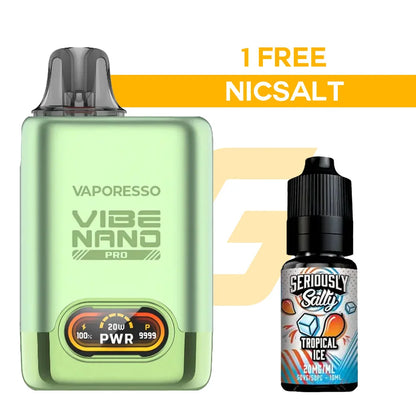 Vaporesso Vibe Nano Pro Pod Kit Free Nic Salt