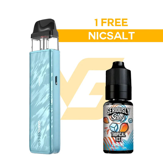 Vaporesso Xros 5 Mini Pod Kit free Nic Salt