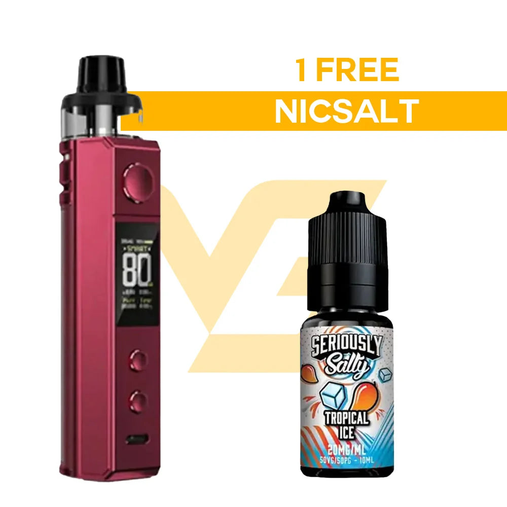 Voopoo Drag X3 80W Pod Mod Kit | Powerful Vape Device