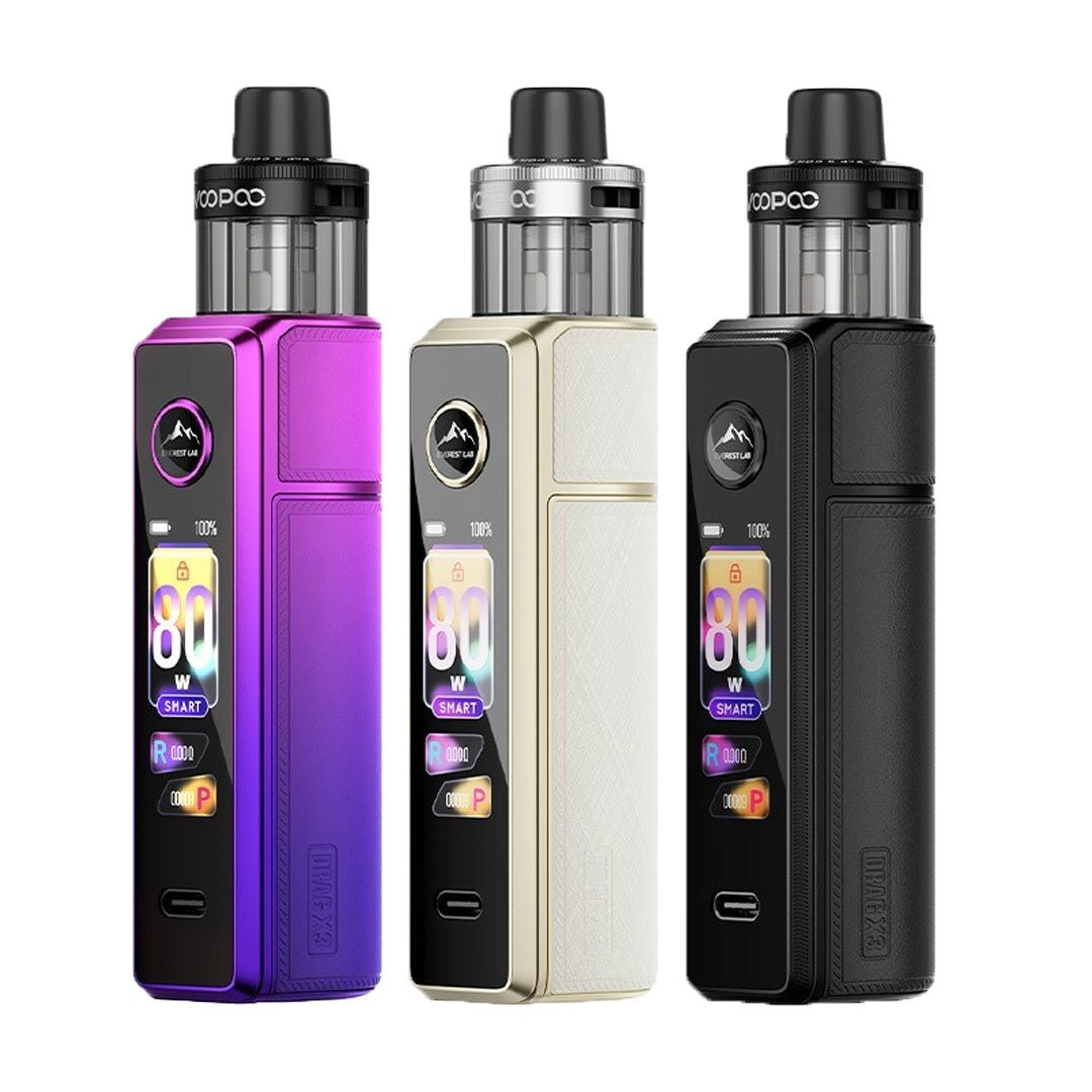 Voopoo Drag X3 80W Pod Mod Kit | Powerful Vape Device Voopoo Drag X3 80W Pod Mod Kit | Powerful Vape Device