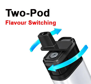 Two-Pod Flavour Switching