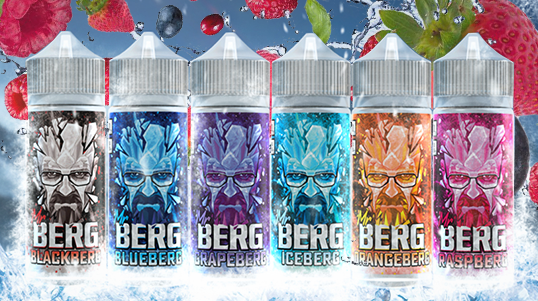 Mr Berg E Liquids Flavours