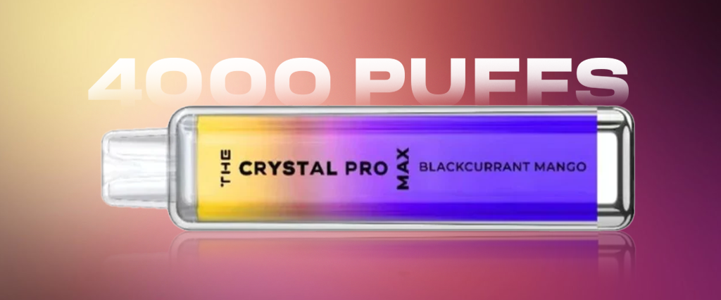  Triple Mango The Crystal Pro Max 4000 Puffs Disposable Vape 