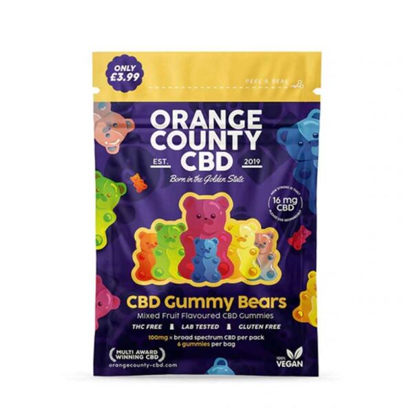 CBD Gummy Bears Grab Bag Mini 100mg