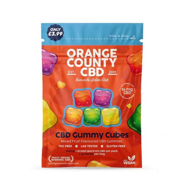 CBD Gummy Cubes Grab Bag Mini 100mg