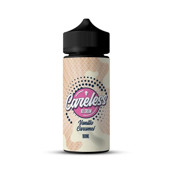 Careless Ice Cream Vanilla Caramel 100ml Shortfill E Liquid