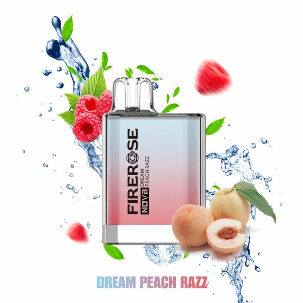 Firerose Nova Dream Peach Razz 600 Puffs Disposable Vape