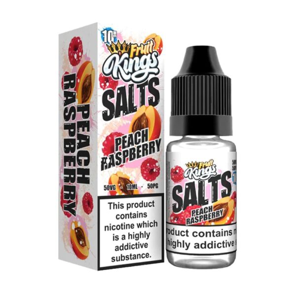 Fruit Kings Peach Raspberry 10ml Nic Salt E Liquid