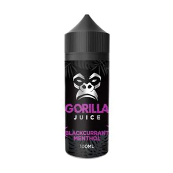 Gorilla Juice Blackcurrant Menthol 100ml Shortfill E Liquid