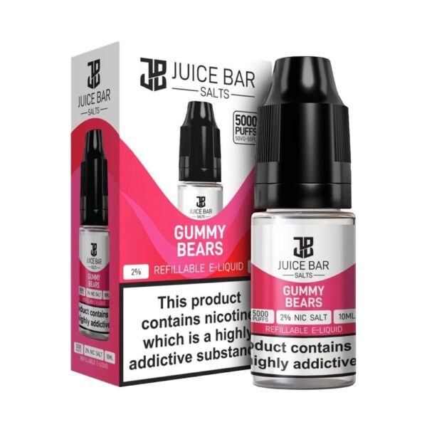 Gummy Bear Juice Bar 5000 10ml Nic Salt E Liquid
