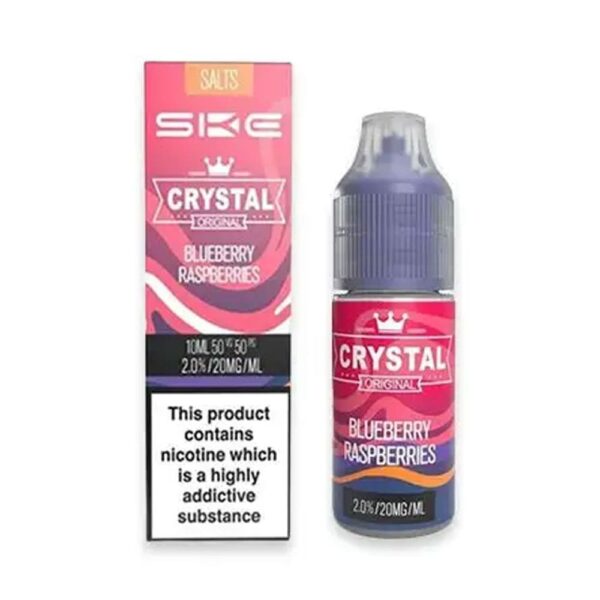 Blueberry Raspberries SKE Crystal Original 10ml Nic Salt E Liquid