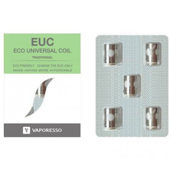 VAPORESSO EUC Ceramic traditional (Pack Of 5) - 0.3 ohm
