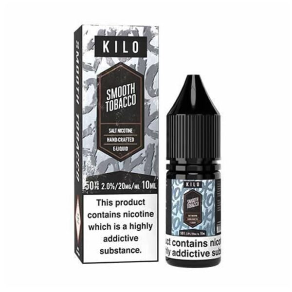 Kilo Smooth Tobacco 10ml Nic Salt E Liquid