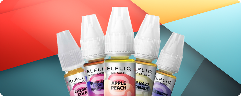 Elfiq 10ml Premium Nic Salt E-liquide By Elf Bar