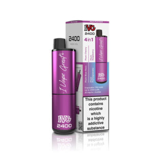 4-in-1 Plum Edition IVG 2400 Puffs Disposable Vape