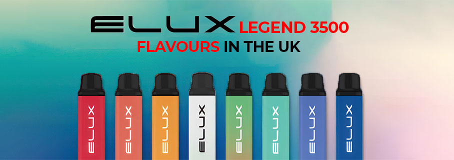 Best-selling Elux Legend 3500 Puffs Flavours in the UK:
