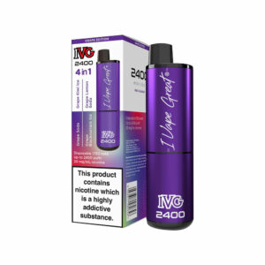 4-in-1 Grape Edition IVG 2400 Disposable Vape