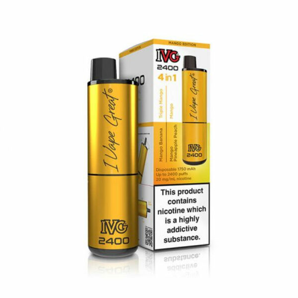 4-in-1 Mango Edition IVG 2400 Disposable Vape
