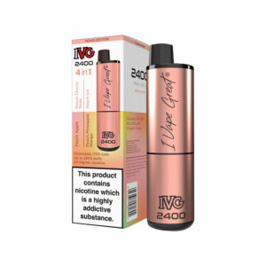 4-in-1 Peach Edition IVG 2400 Disposable Vape